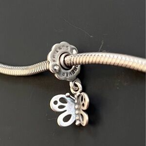 Pandora bracelet charm - butterfly friends forever